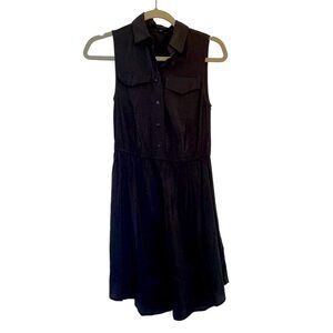 All Saints Black Itaca Dress